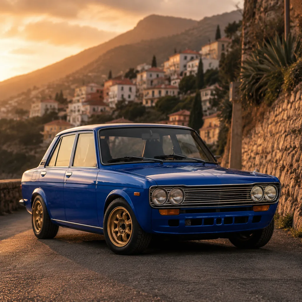 1970 Datsun 510 Rally — Forza Horizon 6 catalog photo