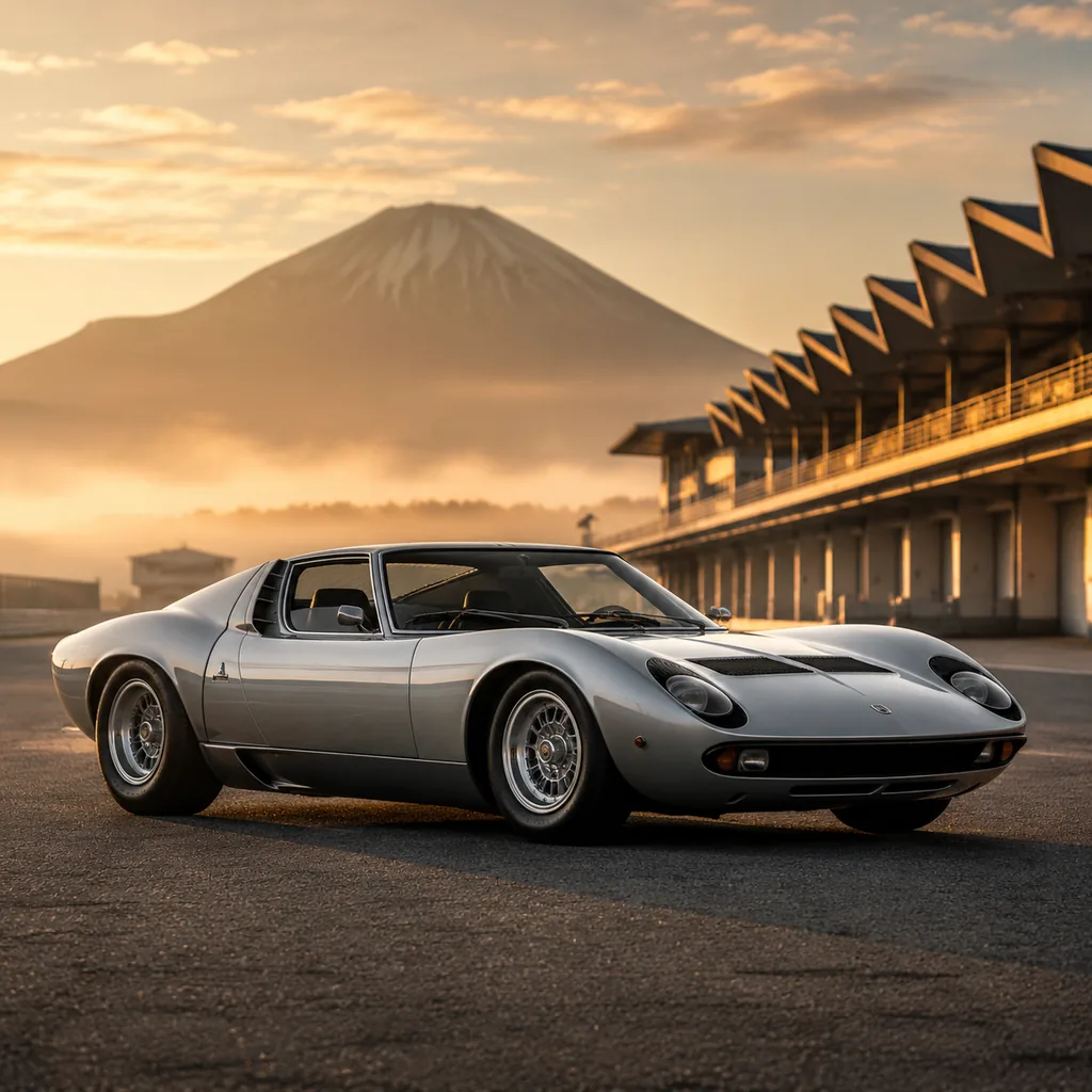 1971 Lamborghini Miura P400 SV — Forza Horizon 6 catalog photo